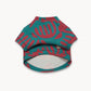 Scandi T-Shirt: Teal & Crimson