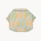 Overlaps Hawaii Shirt: Lime & Blue