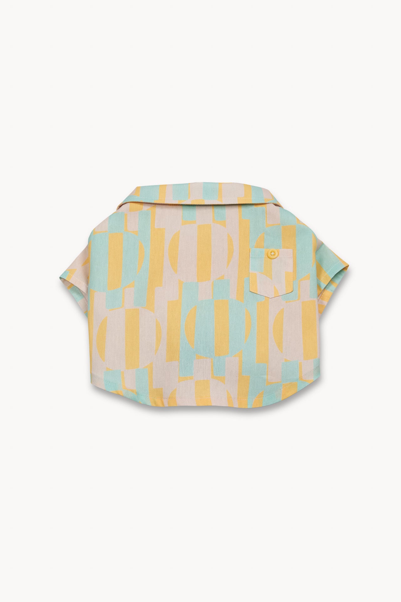 Overlaps Hawaii Shirt: Lime & Blue