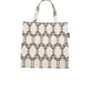 Ropes & Knots Tote Colour: Beige & Black