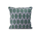 Ropes & Knots Cushion Colour: Dark Green & Purple