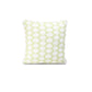 Ropes & Knots Cushion: Green & White