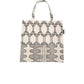 Two Tones Tote Colour: Beige & Blac