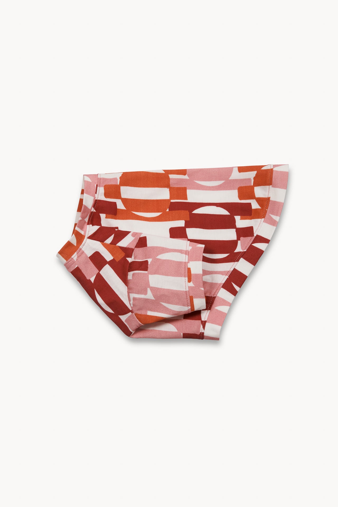 Overlaps T-Shirt: Coral & Pink